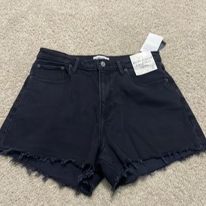 NWT Abercrombie 90s relaxed cut off shorts curve love size 31/12